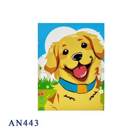 Golden Retriever Pop Up Card