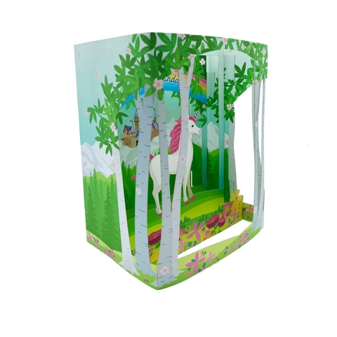 Green Birthday Pop Up Box