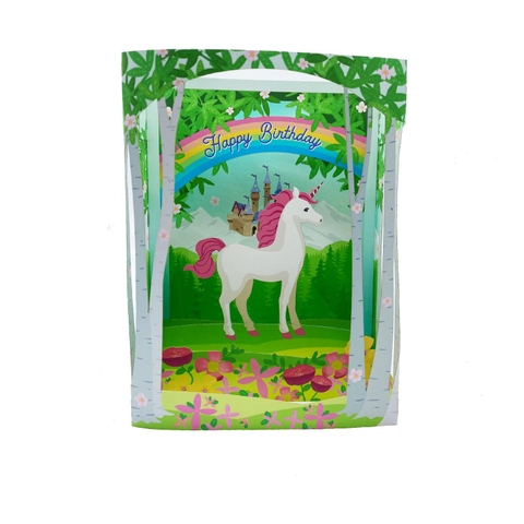 Green Birthday Pop Up Box