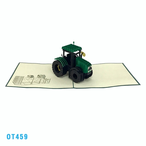 Tractor Pop Up Card