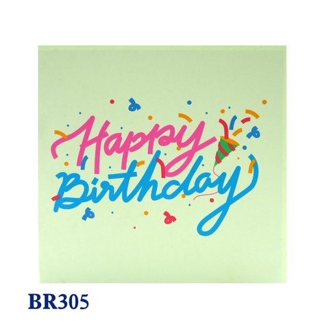 Happy Birthday Clown Pop Up Card