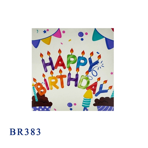 Happy Birthday Cupcake & Present Box Pop Up Card