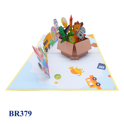 Happy Birthday For Boy Pop Up Card