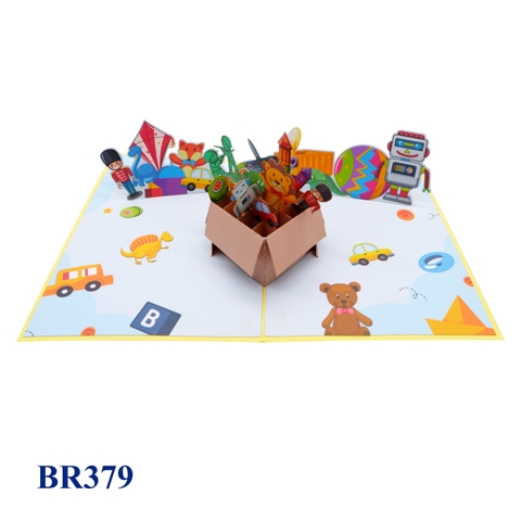 Happy Birthday For Boy Pop Up Card