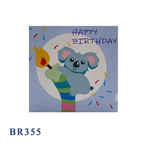Happy Birthday Koala Pop Up Card