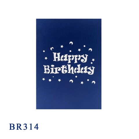 Happy Birthday Monsters Pop Up Card