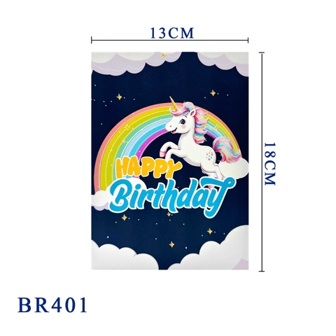 Happy Birthday Pony Pop Up Card