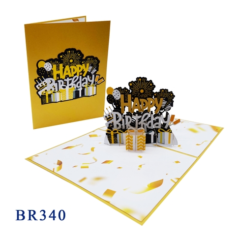 Happy Birthday Pop Up Card