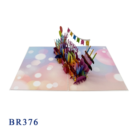 Happy Birthday Pop Up Card