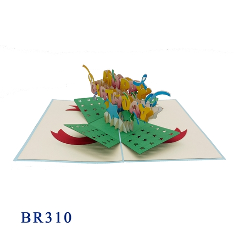 Happy Birthday Pop Up Card