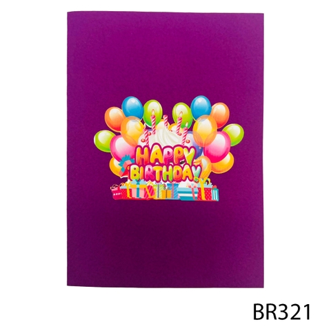 Happy Birthday Pop Up Card