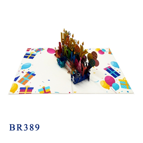 Happy Birthday Pop Up Card