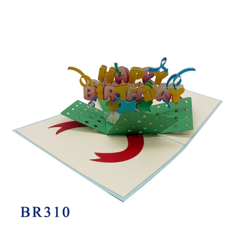 Happy Birthday Pop Up Card