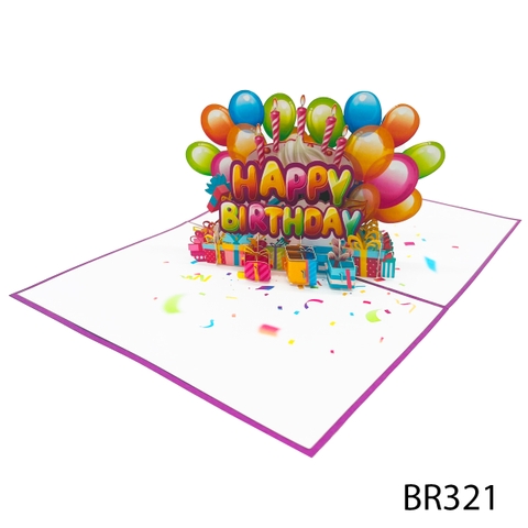 Happy Birthday Pop Up Card