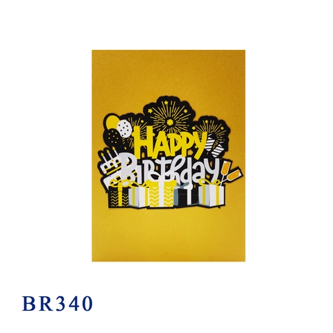 Happy Birthday Pop Up Card
