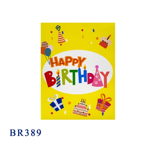 Happy Birthday Pop Up Card