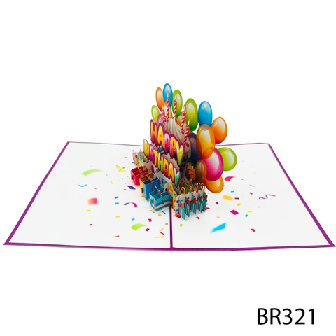 Happy Birthday Pop Up Card