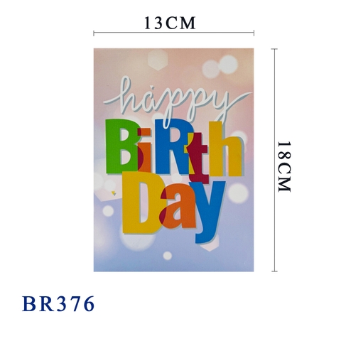 Happy Birthday Pop Up Card