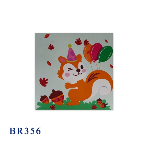 Happy Birthday Squirrel Pop Up Card