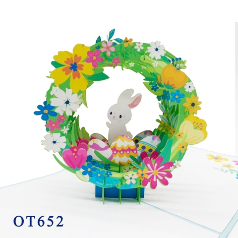 Happy Easer Pop Up Card