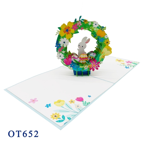 Happy Easer Pop Up Card