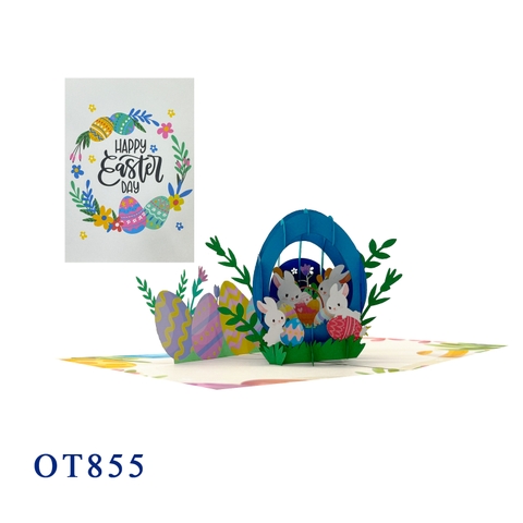 Happy Easter's Day Pop Up Card
