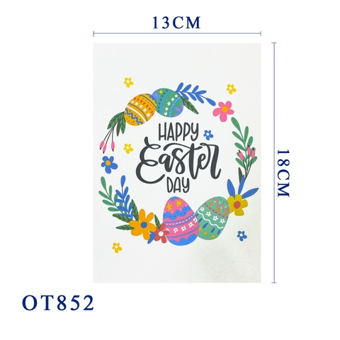 Happy Easter's Day Pop Up Card