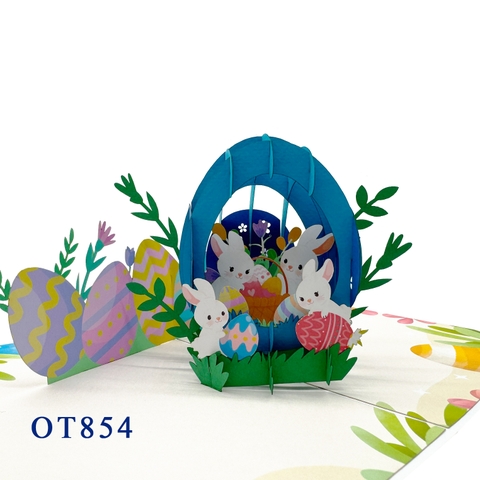 Happy Easter's Day Pop Up Card