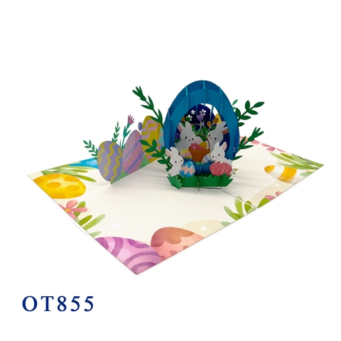 Happy Easter's Day Pop Up Card