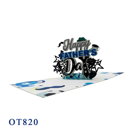 Happy Father's Day Pop Up Card