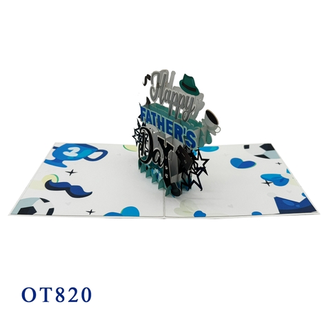 Happy Father's Day Pop Up Card