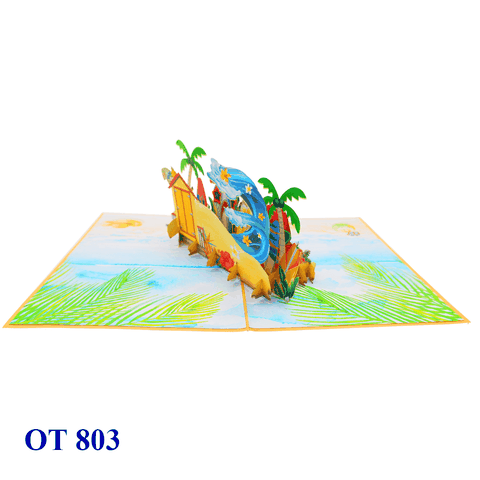 Happy Holiday Gnome Pop Up Card