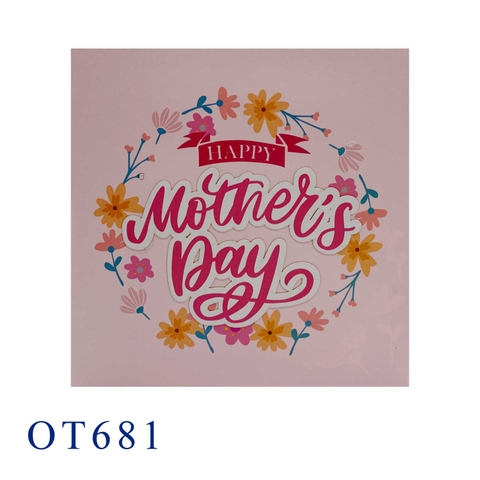 Happy Mother's Day Pop Up Card