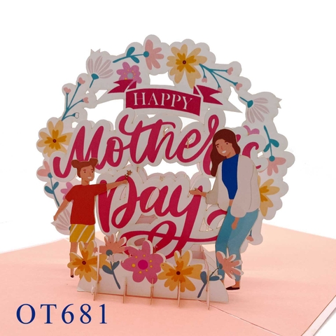 Happy Mother's Day Pop Up Card