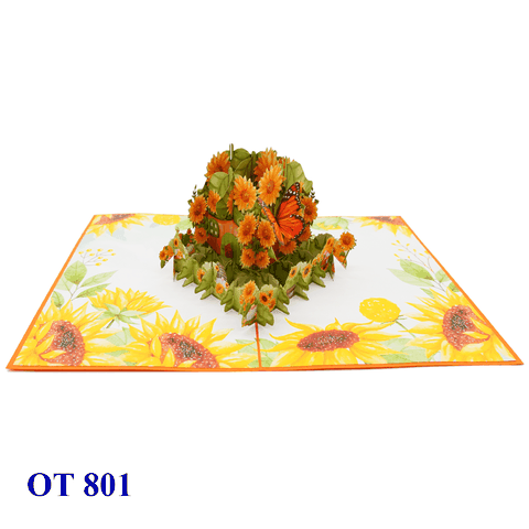 Happy Spring Gnome Pop Up Card