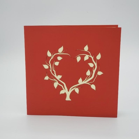 Love Tree Pop Up Card 4