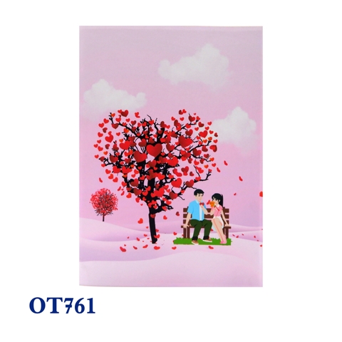 Hearts Tree Pop Up Card