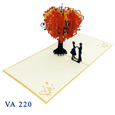 Heart Tree Pop Up Card