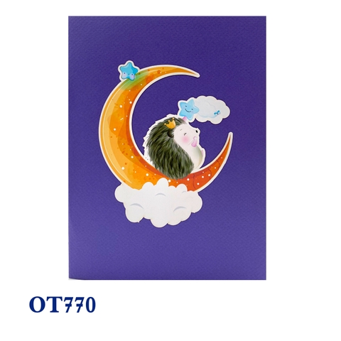 Hedgehog Pop Up Card