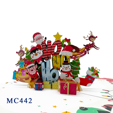 Ho Ho Ho Pop Up Card