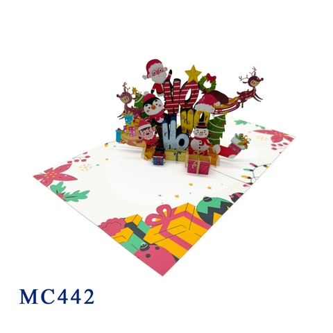 Ho Ho Ho Pop Up Card