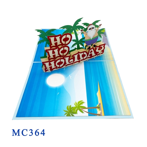 Ho Ho Holiday Pop Up Card