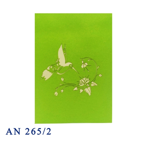 Humming Bird Pop Up Card