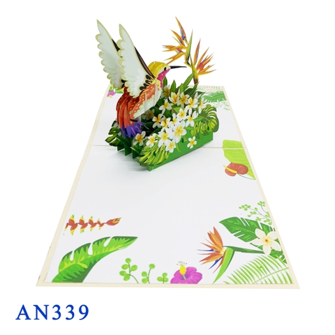 Humming Bird Pop Up Card