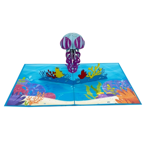 Jellyfish Pop Up Card