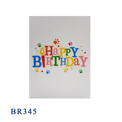 Birthday Cats Pop Up Card