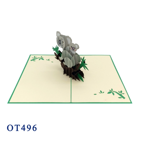 Koala Pop Up Card