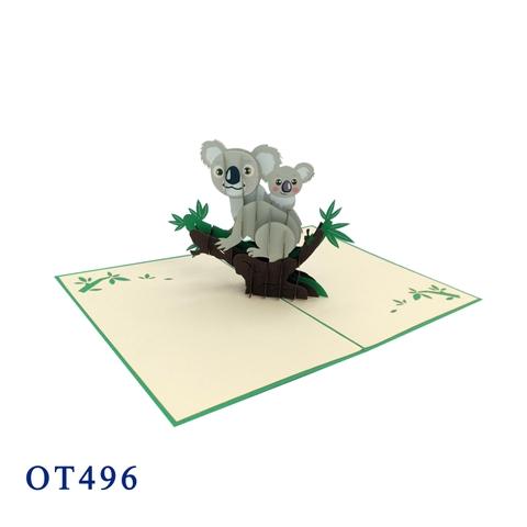 Koala Pop Up Card