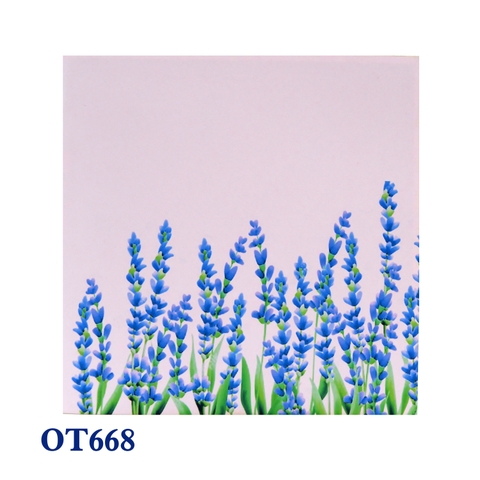 Lavender Bouquet Pop Up Card