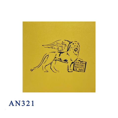 Leone di San Marco Pop Up Card